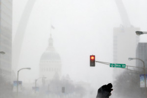 Ледяной шторм в США. Фото №3